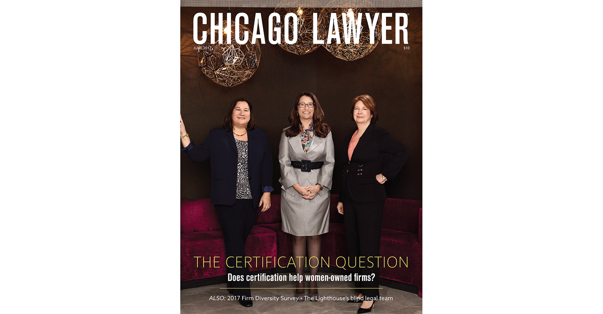 MANAGING MEMBER   JULIE BEYERS FEATURED IN CHICAGO LAWYER MAGAZINE